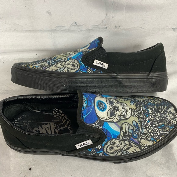 Vans Skull Slip Ons - Picture 5 of 10